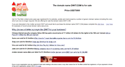 Desktop Screenshot of dwit.com